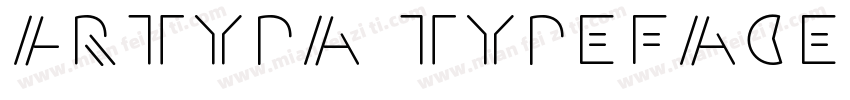 Artypa Typeface字体转换